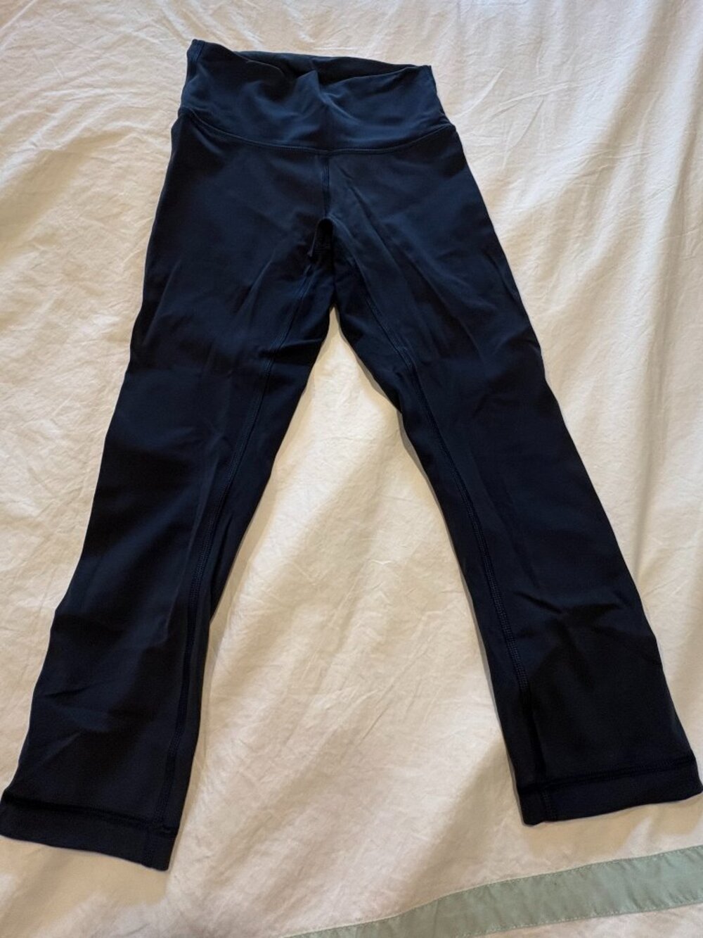 Lululemon Wunder Under High-Rise Cropped Tight | Navy | Size 4